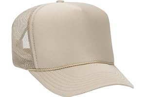 TIMELESS APPAREL CO The World's Greatest Blank Trucker Hat in 91 Colors - Wholesale Classic 5 Panel High Crown Mesh Back Trucker Hat