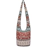 Women Shoulder Handbags Fashion canvas Hippie Crossbody Bags Bohemian Animal Prints Hobo Bags