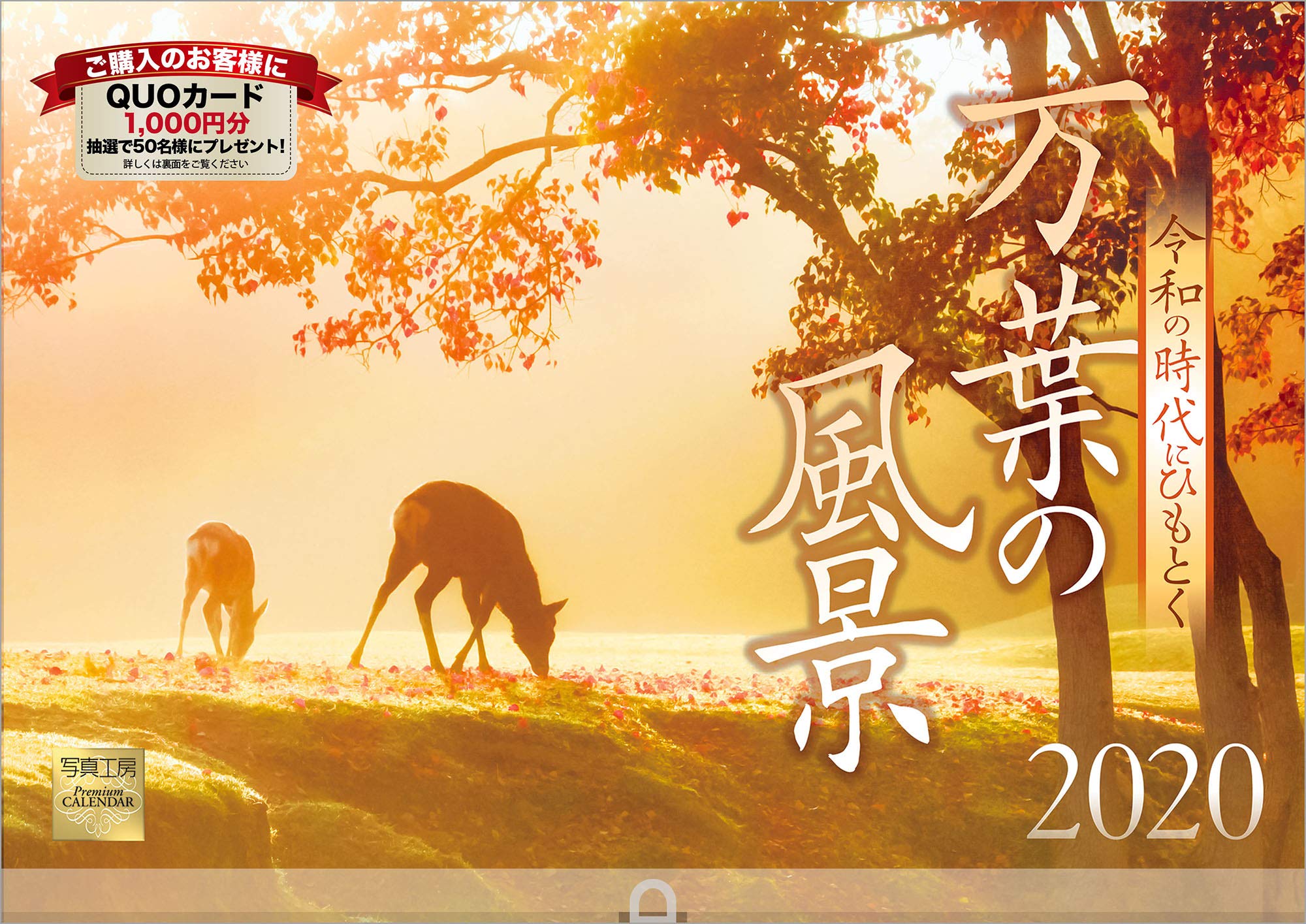 万葉の風景 令和の時代にひもとく 2020年 カレンダー 壁掛け Sc 1 使用サイズ594x420mm 風景 写真工房カレンダー 本 通販 Amazon