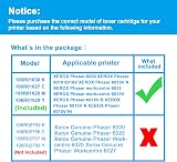 LCL 4PK KCMY Toner 106R01630 Set for Xerox Phaser 6000 6010 WorkCentre 6015 view 2
