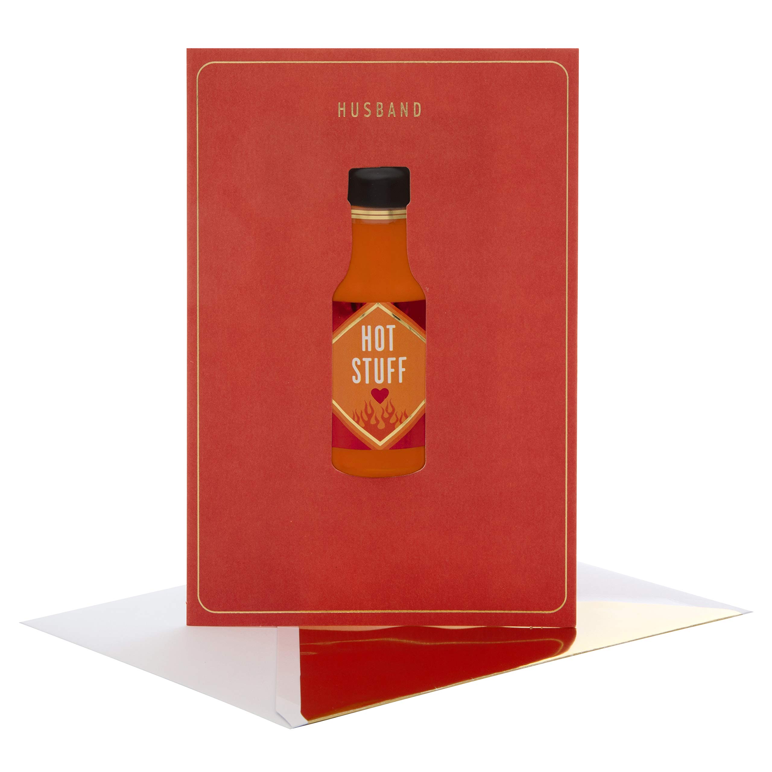 Hallmark Signature Husband Valentine's Day Card 'Hot Stuff' - Small