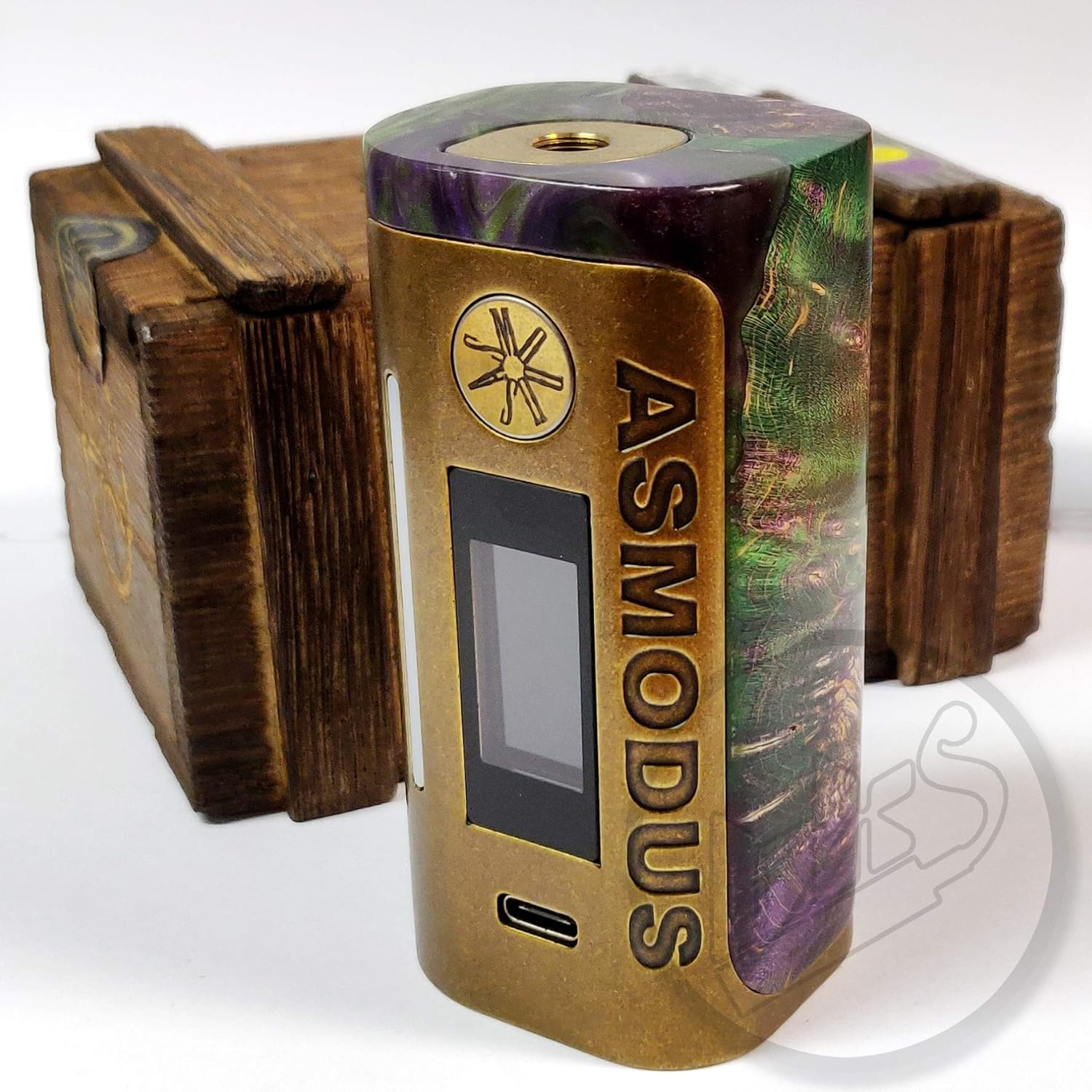 Asmodus Lustro Kodama 0w Box Mod Various Colours No Nicotine Amazon De Drogerie Korperpflege