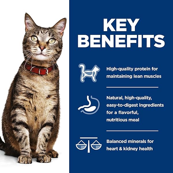 HILL’S SCIENCE DIET ADULT 1-6, ADULT 1-6 PREMIUM NUTRITION, WET CAT FOOD, VARIETY PACK: TUNA; CHICKEN; OCEAN FISH STEW, 5.5 OZ CAN VARIETY PACK, CASE OF 12