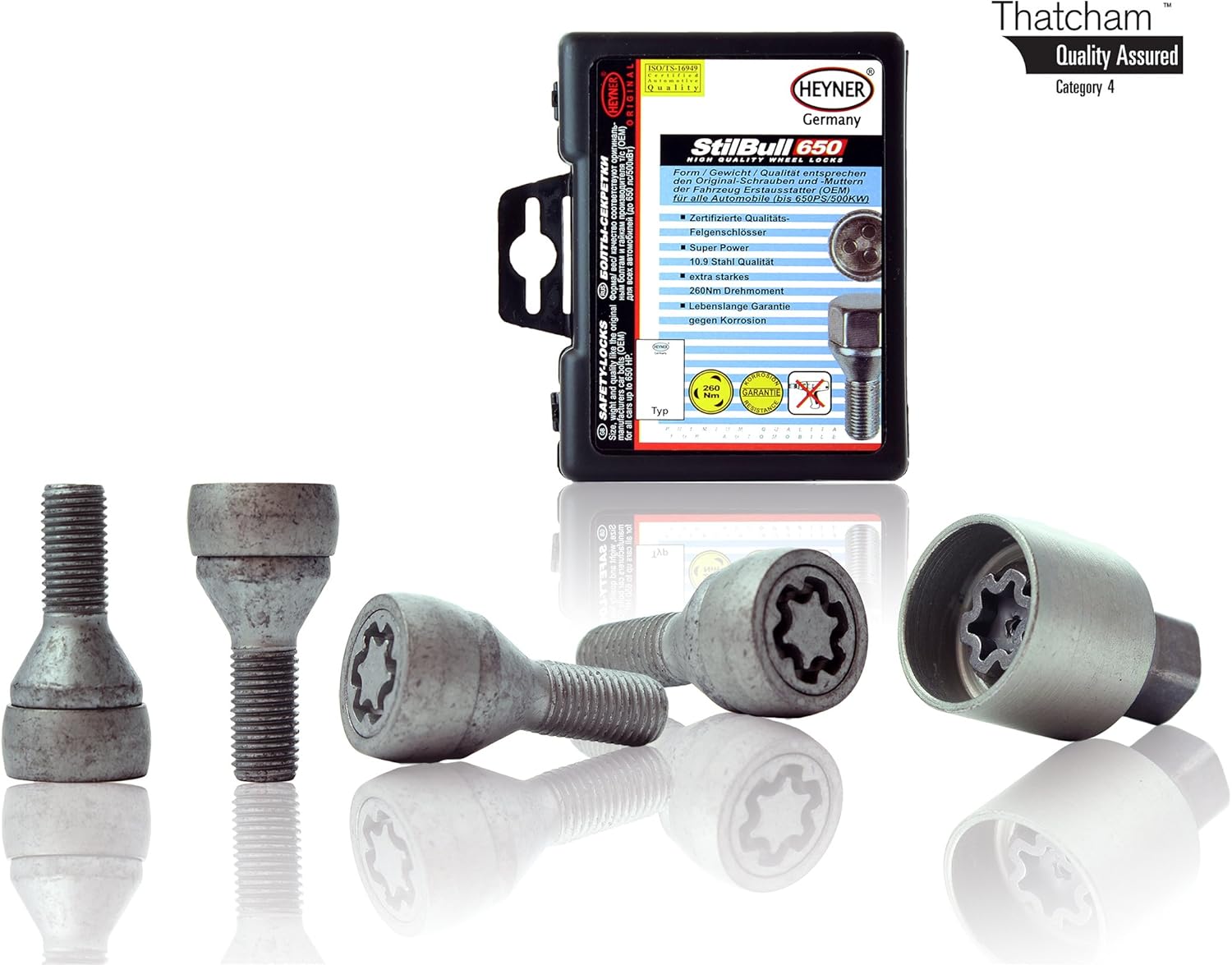 Nisan Qashai Models 2014 To 2020 Heyner Germany Stil Block PRO Locking Wheel Nuts Removal Key