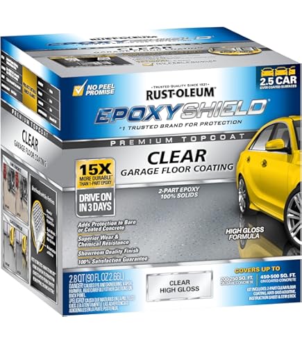 RuRuページ EpoxySheild by Rustoleum 251870 2½ Car Gray Garage Floor
