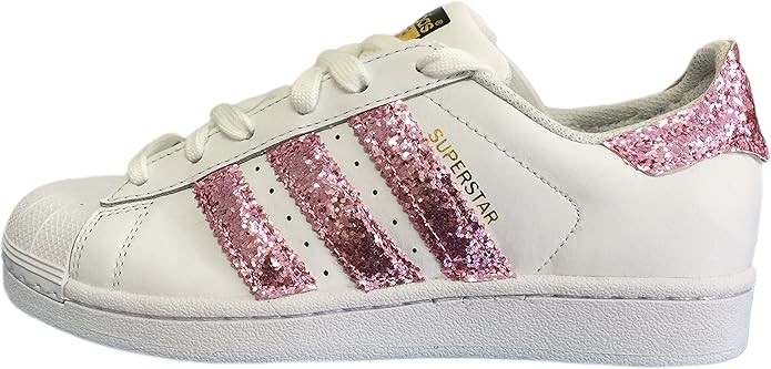 adidas superstar bianche e rosa chiaro