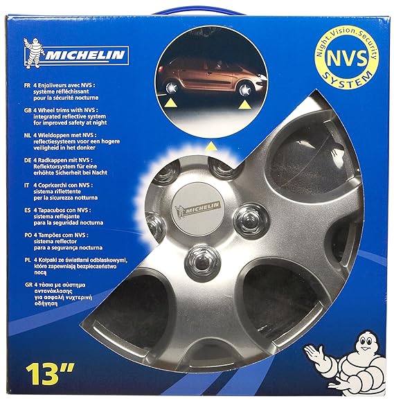Michelin 00902 NVS 938 - Tapacubos para coche (4 unidades): Amazon.es: Coche y moto