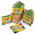 Crayola Ultra Clean Washable Markers (12 Boxes), Bulk Markers for Kids, Broad Line, 10 Colors, Teacher Classroom Must Have