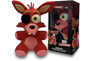 CANBEONE Foxy Plush Birthday Gift for Kids, Giant Foxy Plush with Soft and Comfortable Cotton, Decor Foxy Stuffed Animal, Captain Foxy Plush for All Ages, 7 Inch Game Plush.
