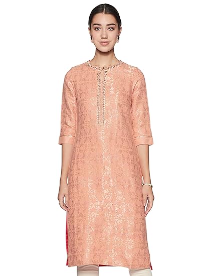 Women's Cotton Straight Kurta