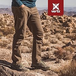 Vertx Mens Defiance Jeans Casual Pants, Dark