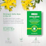 HRI Good Mood 60 Tablets St John’s Wort Extract 334 mg Daily Dose UK Brand view 3