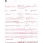New CMS 1500 Health Insurance Claim Forms, HCFA Approved Version (02/12) - Ream of 100 Forms