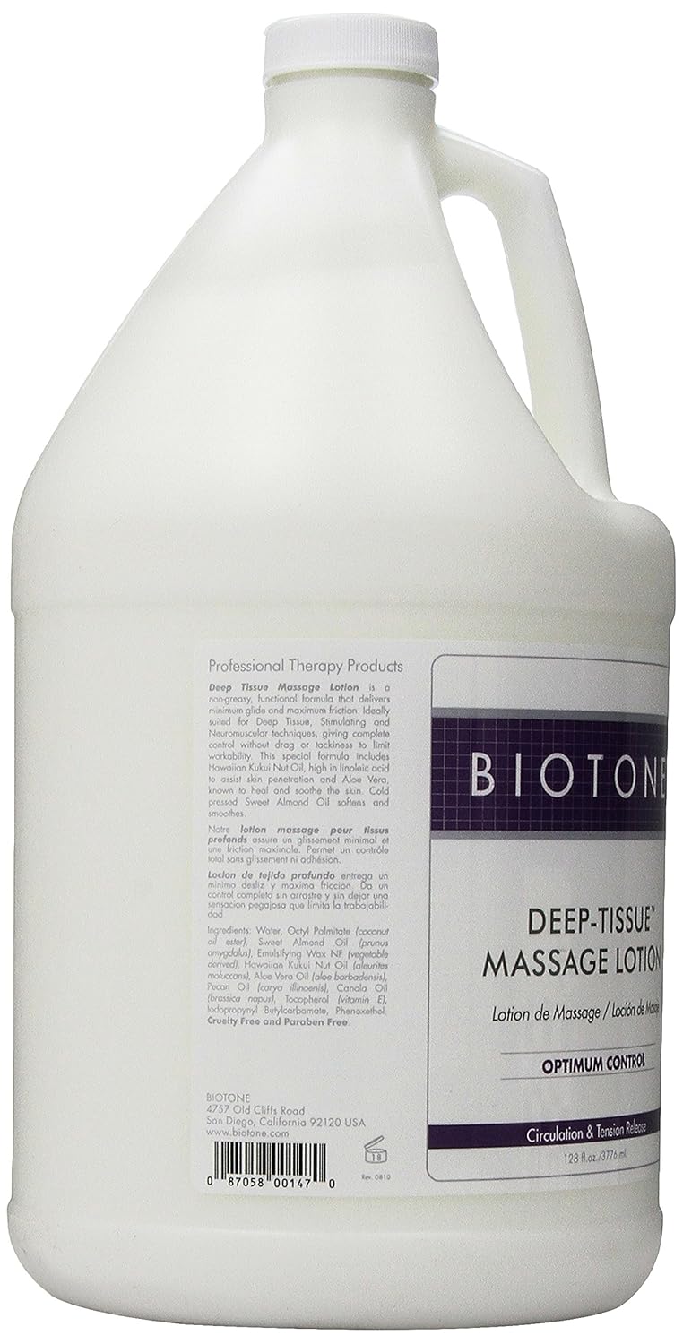 Biotone Deep Tissue Massage Lotion, 128 Ounce : Massage Lotions : Beauty