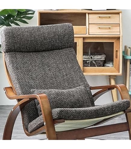 Coussin De Remplacement Pour Chaise IKEA Poäng Enfant – Design Orla Kiely #4 – Fait Main