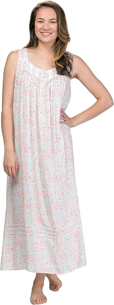 long rayon nightgowns
