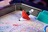 CRAYOLA Colourwhirls Battle Arena Rip Em Spin Em 4 Toys 4 Markers 6+ view 3