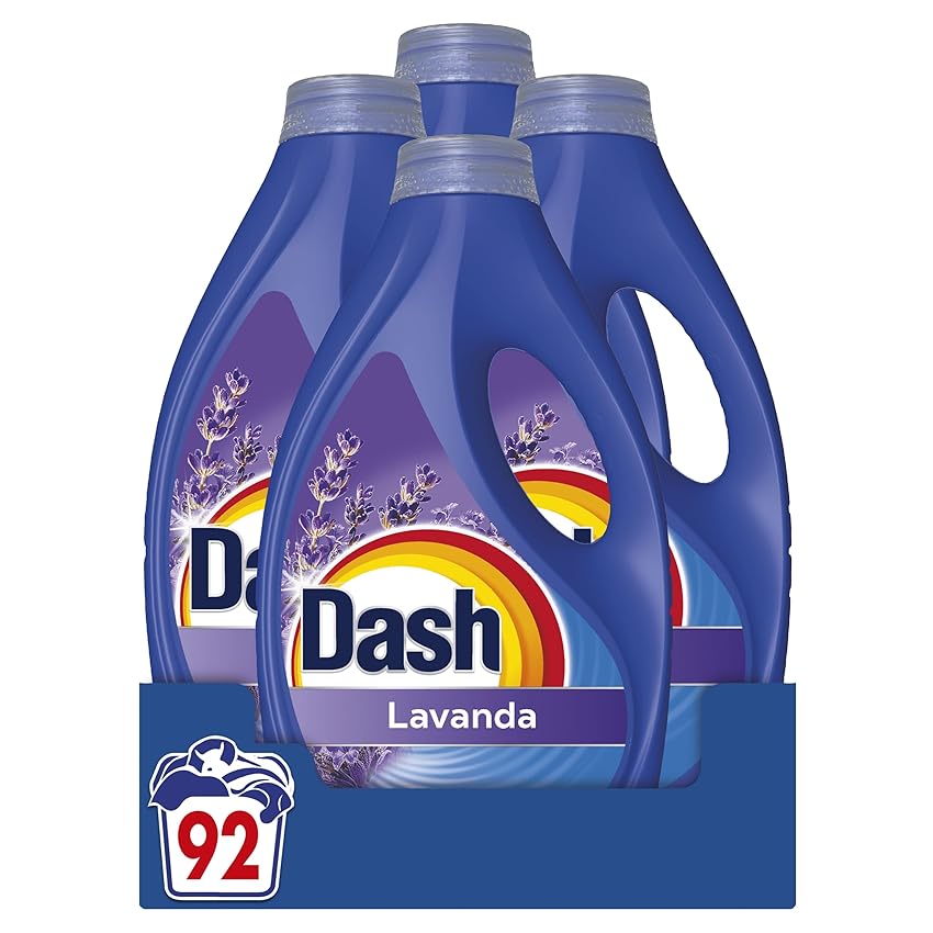 Dash Detersivo Liquido Lavatrice, 92 Lavaggi