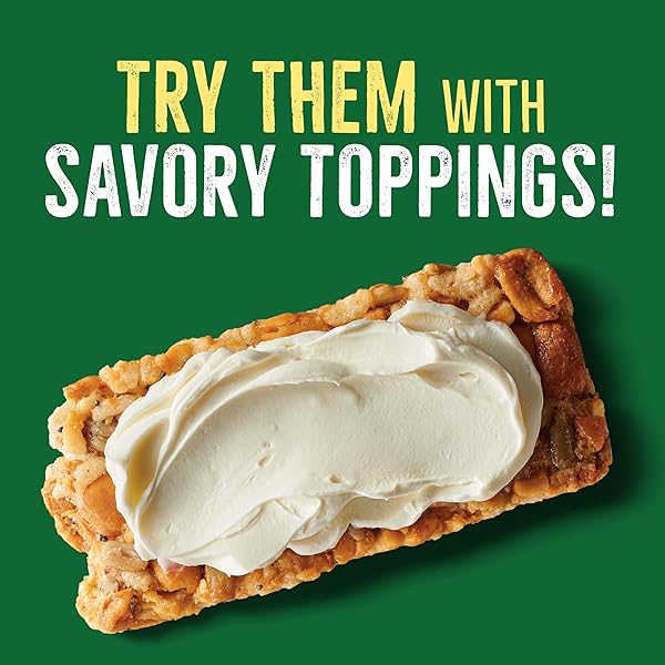 NATURE VALLEY SAVORY NUT CRUNCH BARS, EVERYTHING BAGEL, 5 BARS, 4.45 OZ