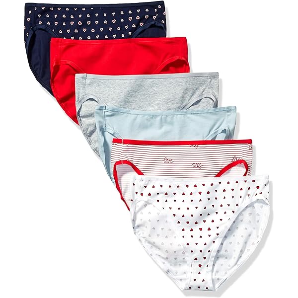 Essentials Women's Cotton Stretch Bikini Panties - Fall Floral Print XX-Large