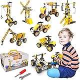 Kids STEM Toys, Educational Building Toy Learning Kit, 9 in 1 Construction Blocks for Preschool Toddlers, 108 Pieces Creative