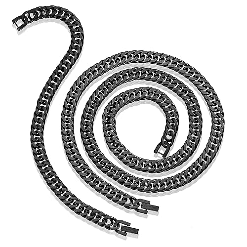 West Coast Jewelry Crucible Men's Polished Black Plated Stainless