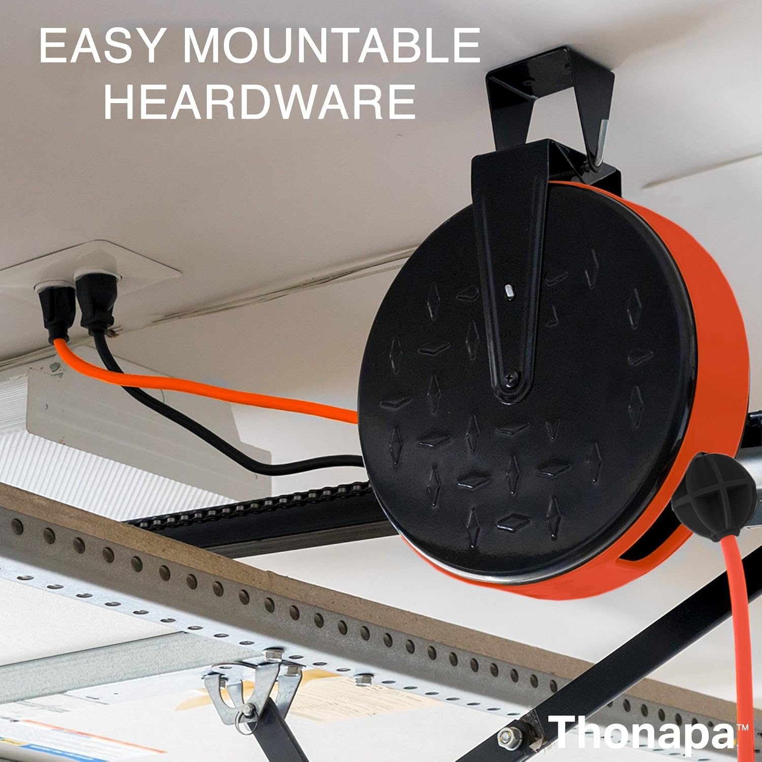 16 3 Sjtw Durable Orange Cable Perfect For Hanging From Your