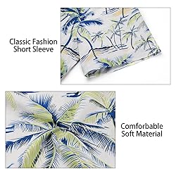 Hawaiian Shirts for Men Short Sleeve Casual Button