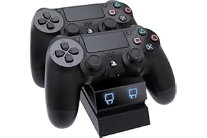 Venom Twin Sony Docking Station - Dual Charging for PS4 Controller/Gamepad - PlayStation 4