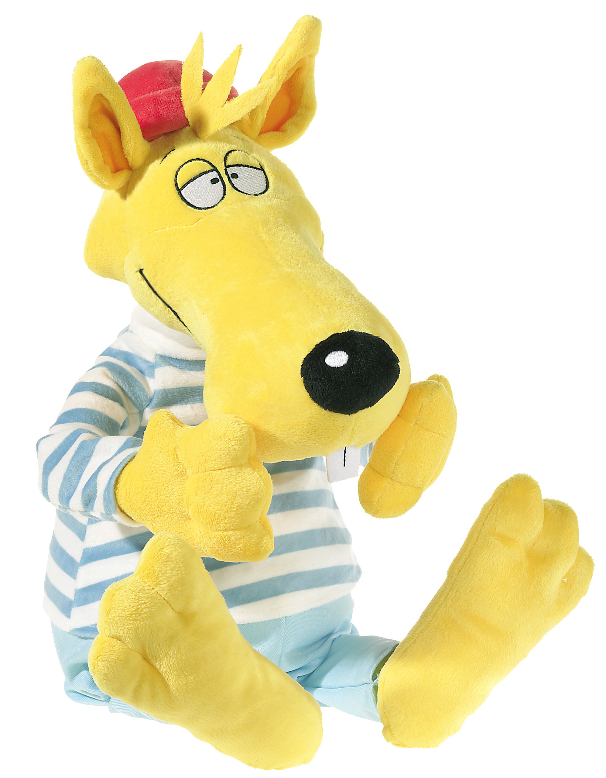 Unbekannt Käptn Blaubär 799271 Hein Blöd Large Plush Toy, Yellow