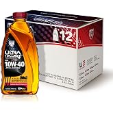4T 10W-40 Motorcycle Synthetic Blend Motor Oil API SL JASO MA2 12 Quarts | Maximum engine protection, smooth shifting, and superior wet-clutch performance for every 4-stroke ride