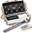 Stainless Steel Bread Lame in Gift Storage Box with Blade Protective Cover - The Most Advanced Design for Accurate Dough Scoring - 10 Premium Replaceable Blades - Built By Bakers, for Bakers