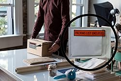 DZG Packing List Envelopes 7.5 x 5.5 Enclosed