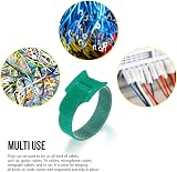 LJHOME 70 Pcs Reusable Cable Ties Management Straps Wire Tidy Organisers view 7