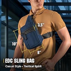 M-Tac CCW Sling Bag for Men & Women - EDC Shoulder
