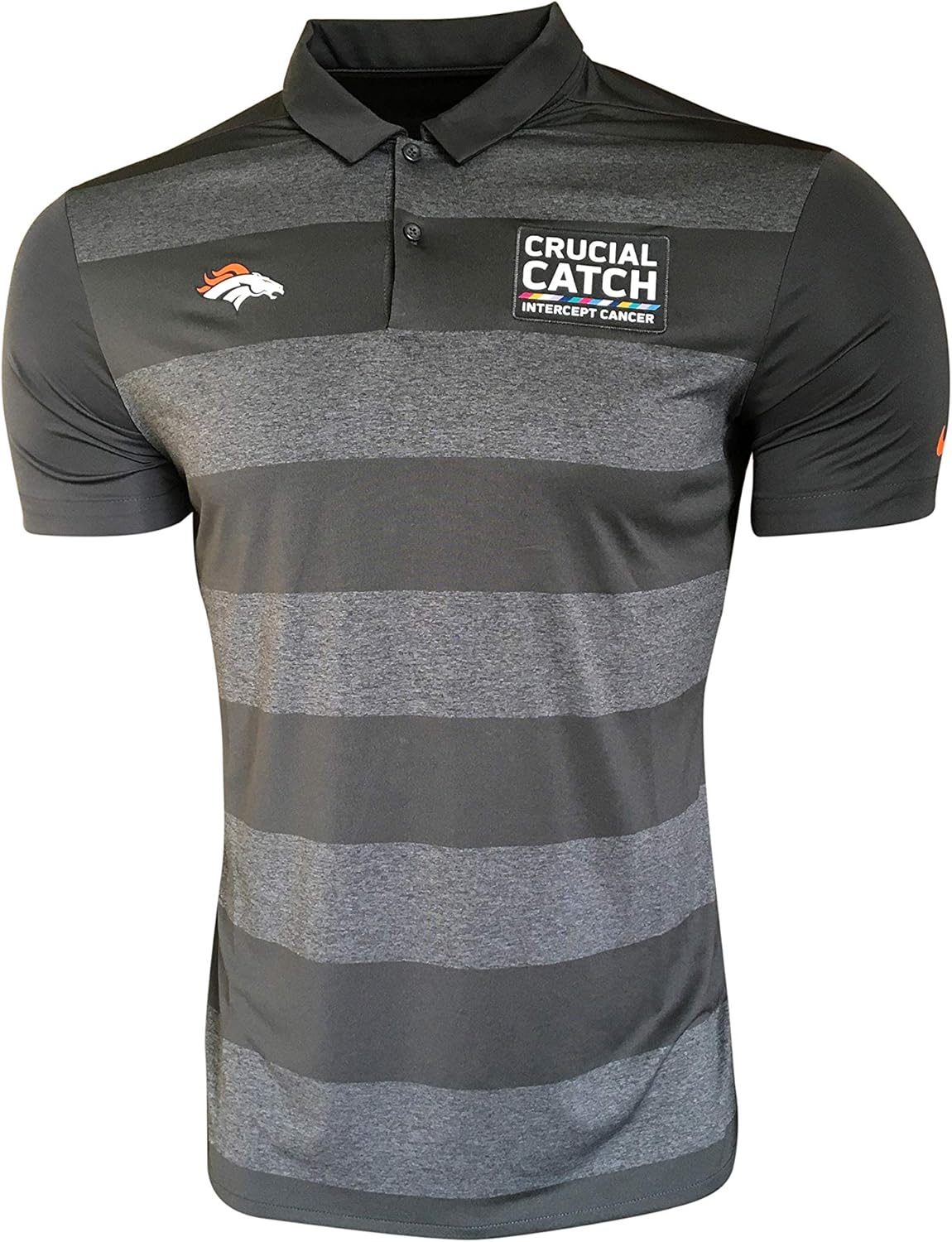 Amazon.com : Nike Men's Denver Broncos Polo Shirt 100% Polyester AR6792 Black (Large) : Sports 