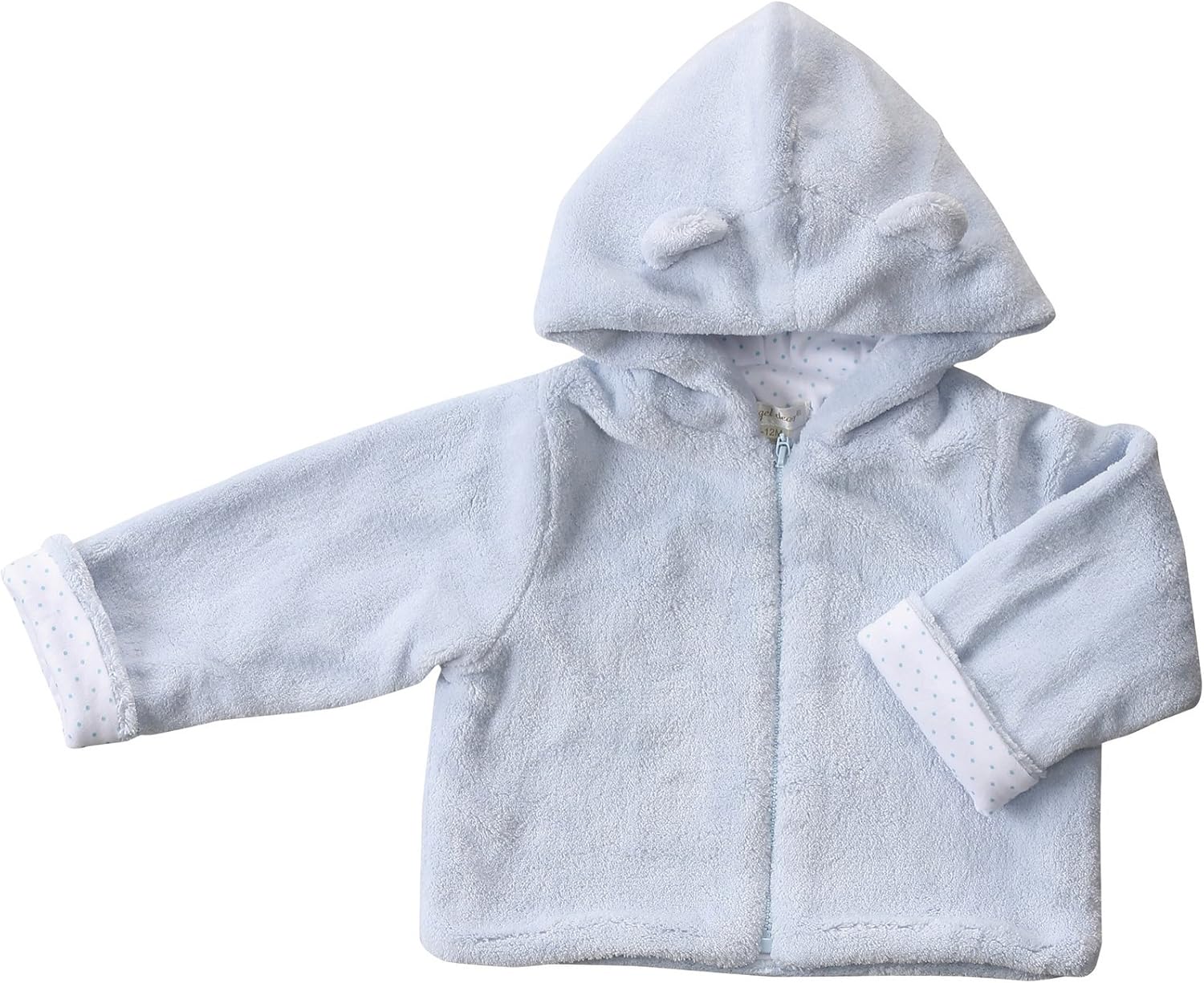 baby blue fuzzy jacket