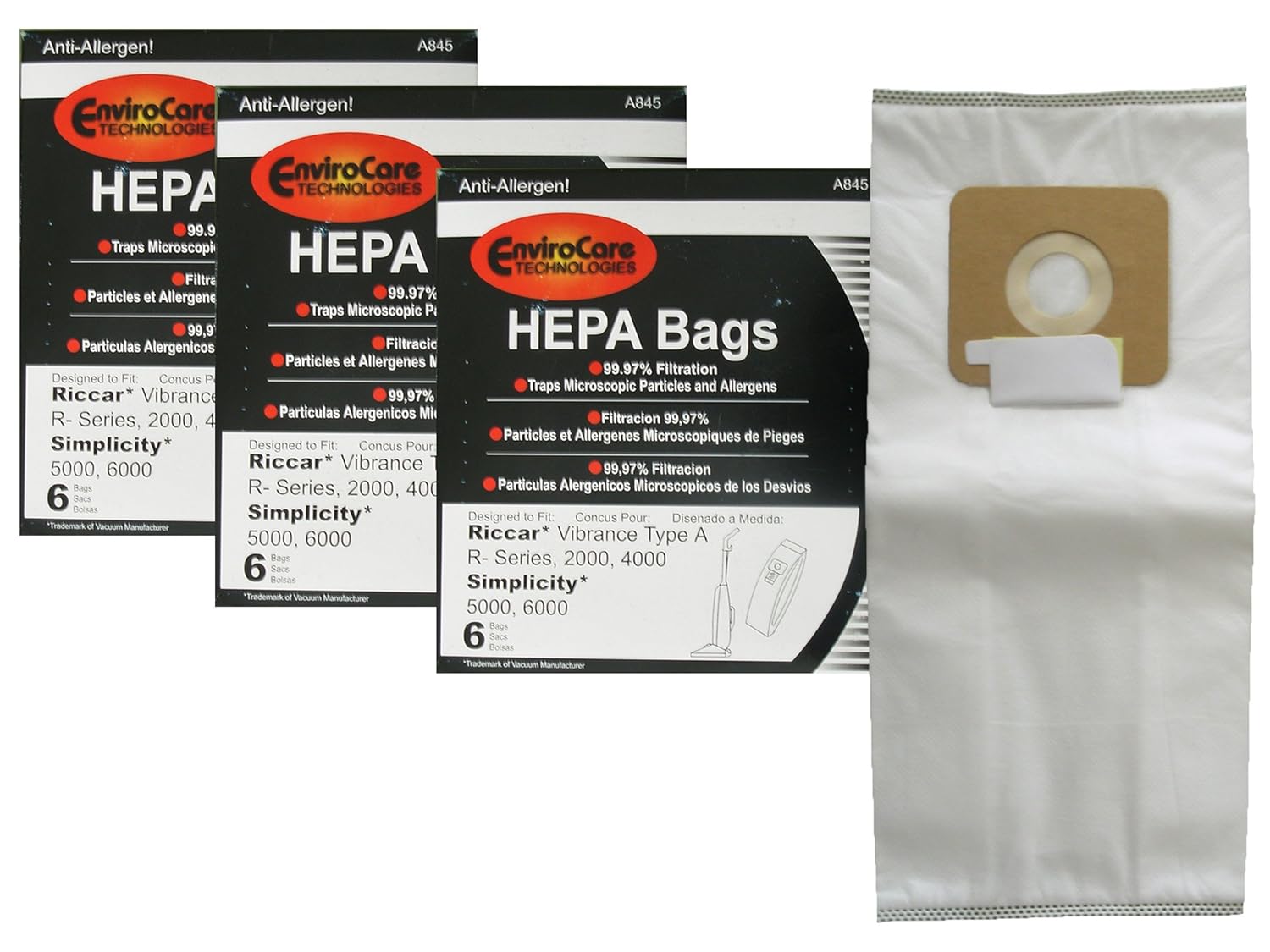 Which Is The Best Evolution 6000 Series Upright Vacuum Bags