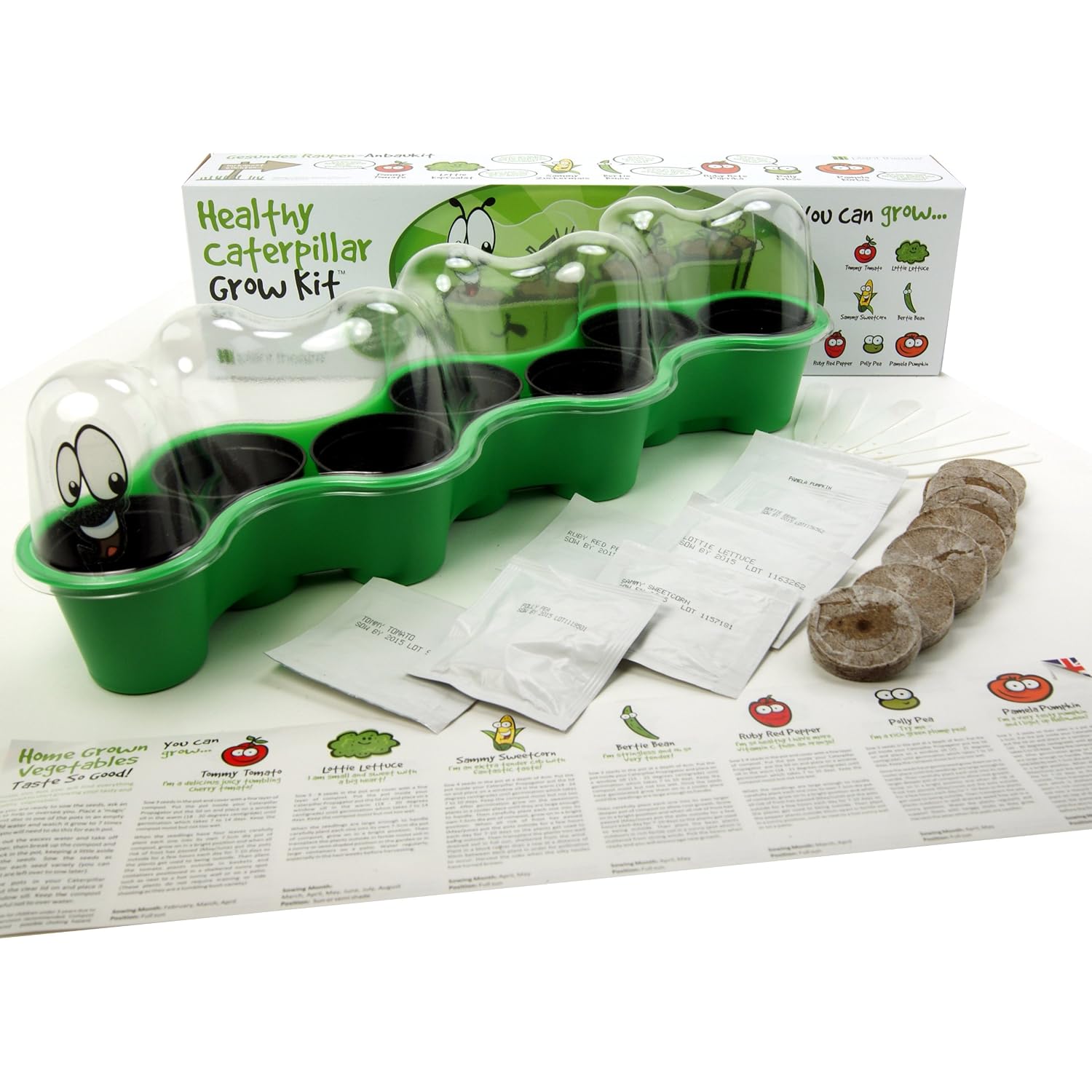 Plant Theatre PT/Caterpillar - Kit de Cultivo en casa, Color ...