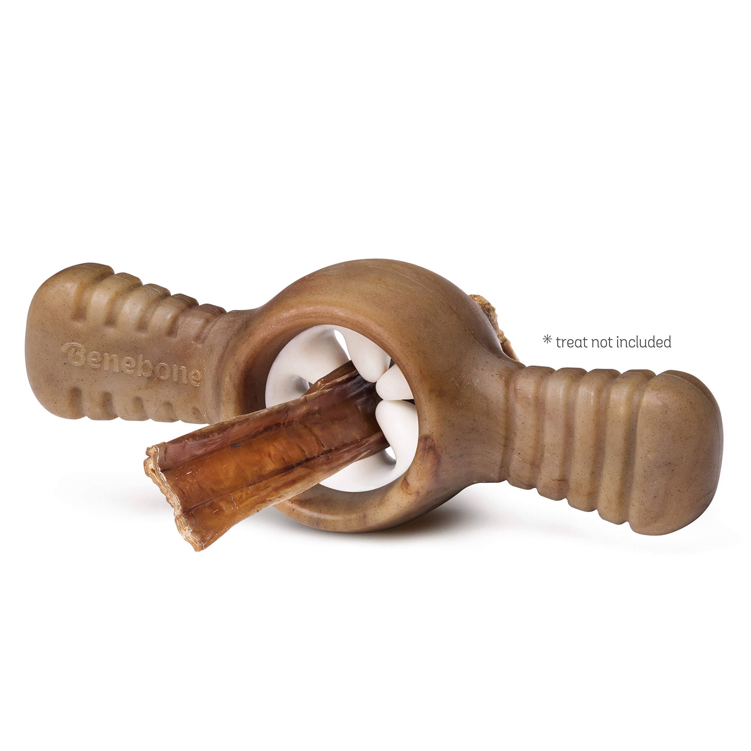 Benebone Indestructible Interactive Pawplexer Dog Chew Toy for Aggressive Chewers, Long Lasting Tough Boredom Breaker for Dogs, Real Bacon Flavour, For Small Dogs, Made in the USA.