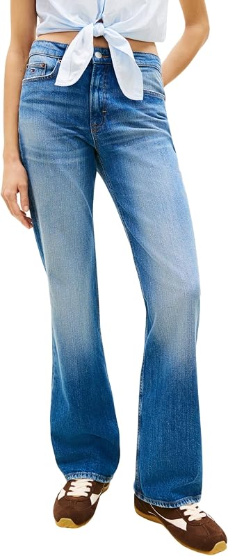 Cleo Mid Bootcut Bj5137 DW0DW22677 Bootcut - Denim (Denim Medium), 31W/34L