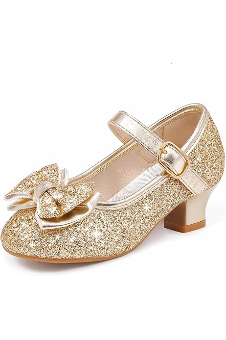 Dorothy Shoes Ellie Shoes E-175-Harmony Heel Red Glitter