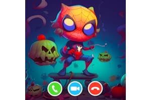 Halloween Hero Scary Fake Video Call - Scary Hero Halloween Audio Call with Live Chat Scary