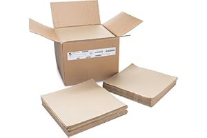P PATERSON Paterson Paper 5000 Count PFAS-Free Natural Kraft Grease-Resistant Food-Safe Deli Sandwich Wrap Paper Sheets/Basket Liners (Case of 5000)