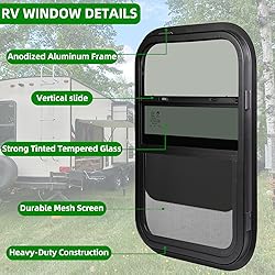 Cargo Trailer Windows,RV Windows for Camper Cargo