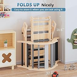 BlueWood 10-in-1 Pikler Triangle Set, Toddler