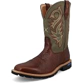 Twisted X Men's 11" Tech X Boot, Wide Square Toe with CellStretch and Tech X