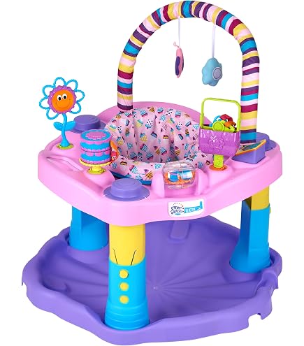 Evenflo Exersaucer MegaSaucer Wild Wonders Activity Center : Baby