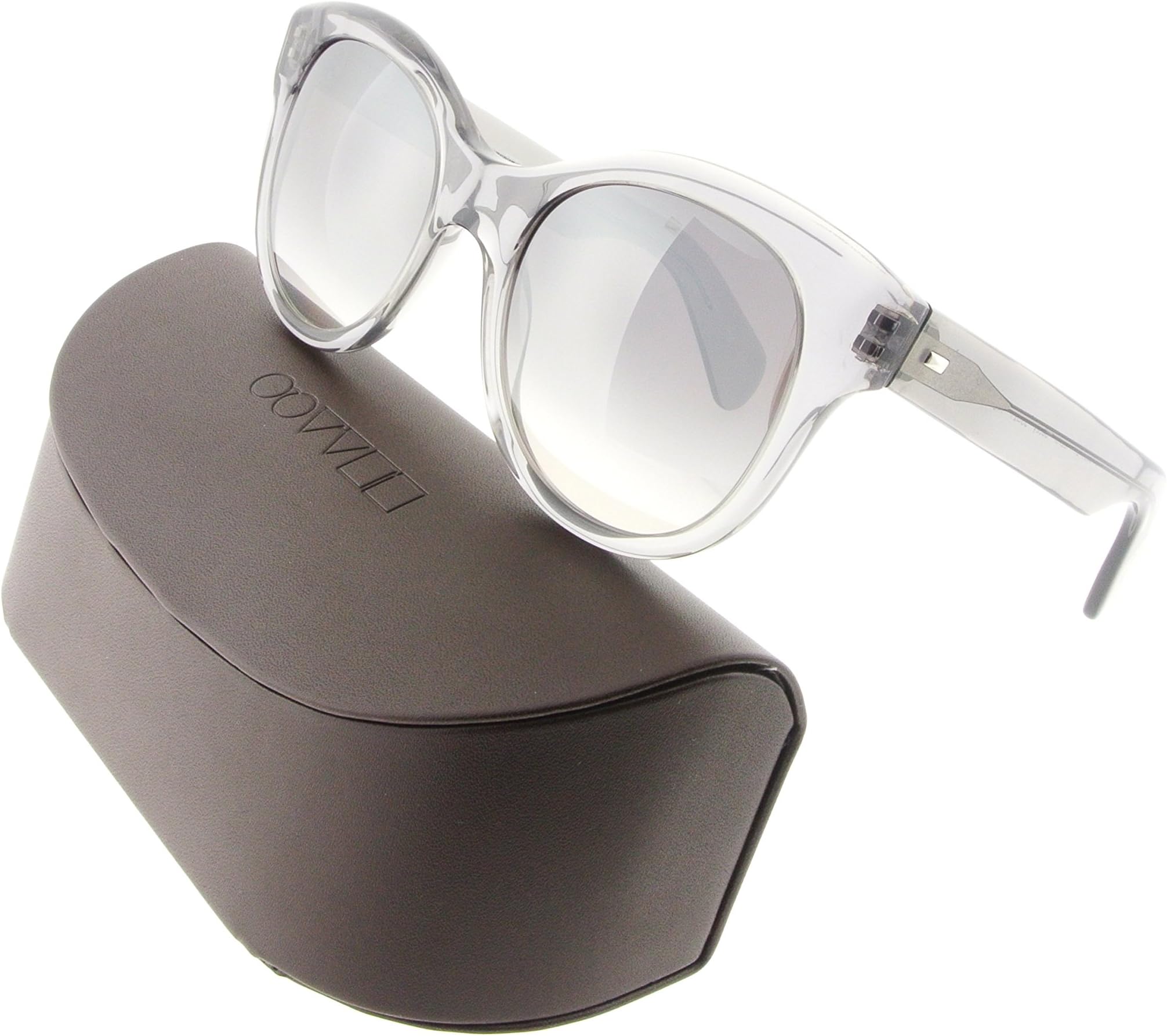 Oliver Peoples Sunglasses Jacey 5234S 11326I Translucent Grey with Gradient Silver Mirrored Lenses
