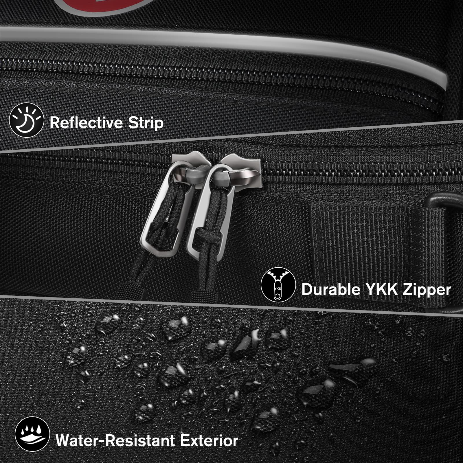 MEDMAX Insulin Cooler EpiPen Carrying Case Insulated, Travel Medication Diabetes Supplies Organizer Bag with Shoulder Strap for Asthma Inhaler, Auvi-Q, Allergy Medicine Essentials (Black)